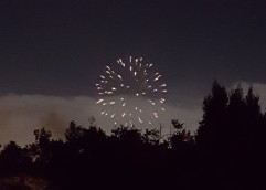 white fireworks